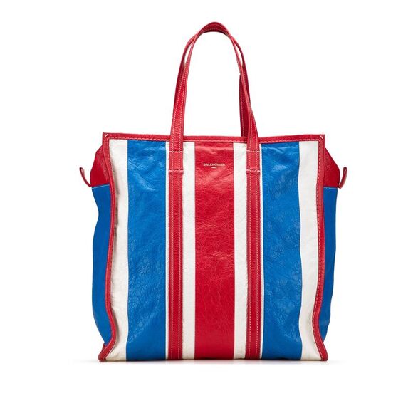 Balenciaga M Lambskin Bazar Shopper Satchel